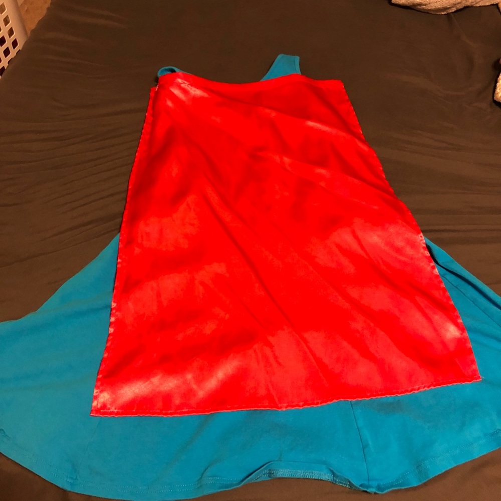 Superman dress perfect for Halloween